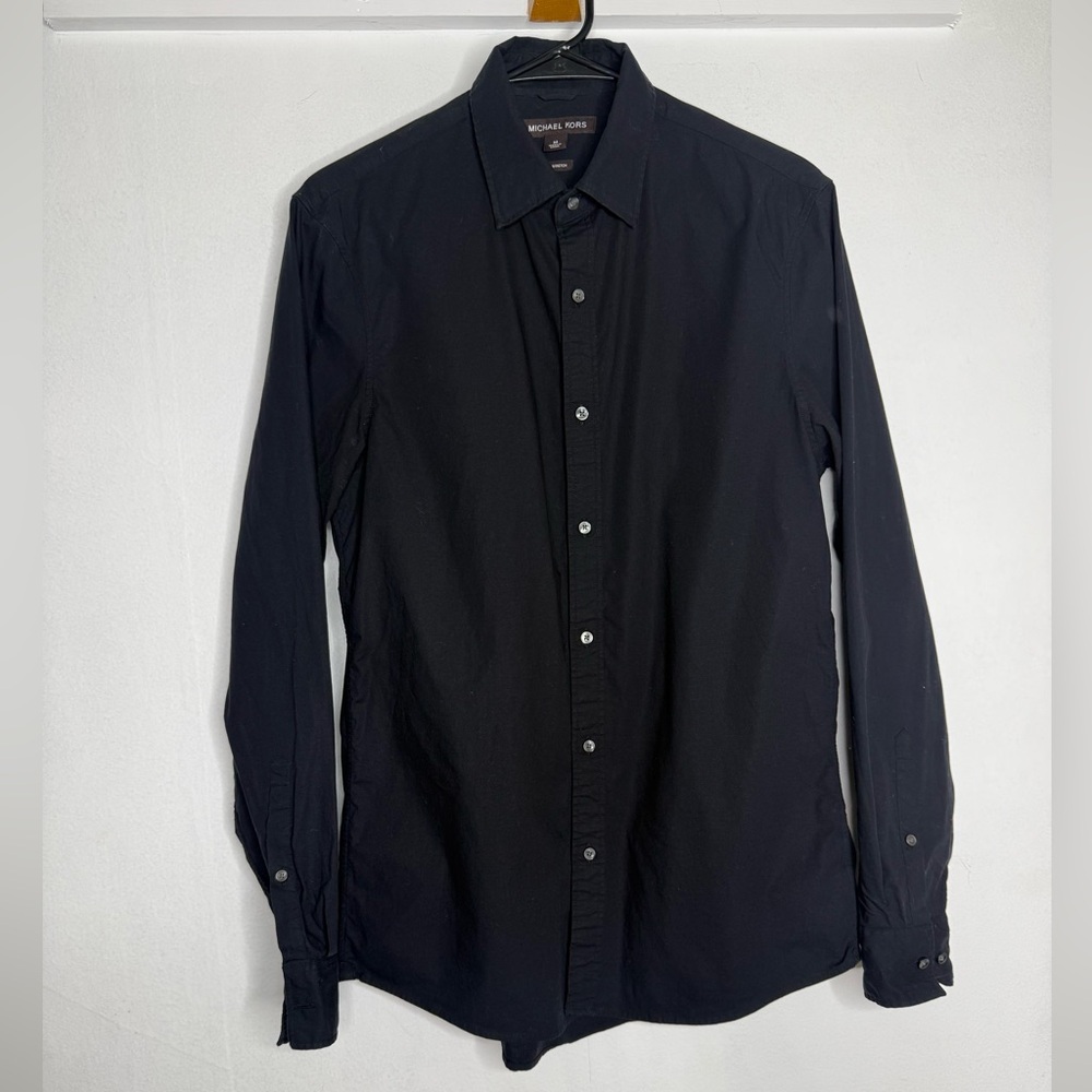 Michael Kors Black Dress Shirt for Men